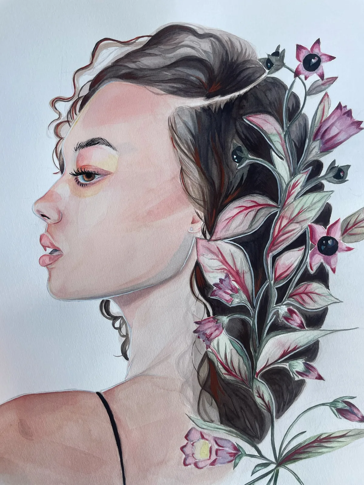 Aquarell-Portrait