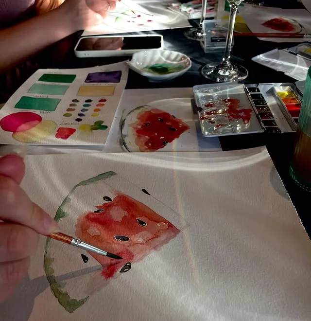 Aquarell-Portrait
